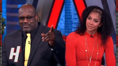 Shaq & Candace Parker are already back at it 😂