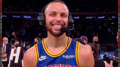 Stephen Curry Joins Inside the NBA, Talks Breaking Ray Allen's NBA 3-Point Record 🔥