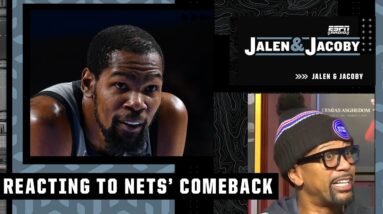 The Nets can just give the ball to Kevin Durant in the 4th quarter - Jalen | Jalen & Jacoby