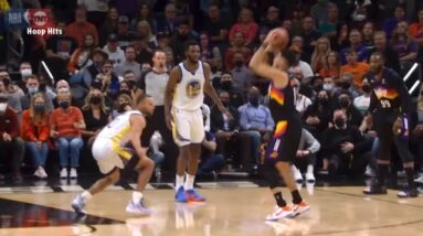 Steph Curry Couldn’t Keep Up With Devin Booker’s Stepback