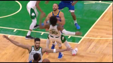 Stephen Curry Fights Marcus Smart For Ending Draymond Green's Career !