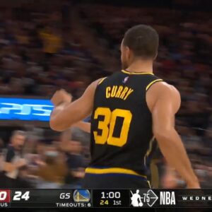 Stephen Curry Hits Double Step-Back Three🔥🔥!