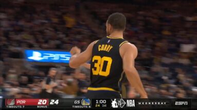 Stephen Curry Hits Double Step-Back Three🔥🔥!