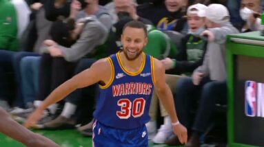 Stephen Curry Trolls Entire Celtics With No-Look Three As Hits Dagger!
