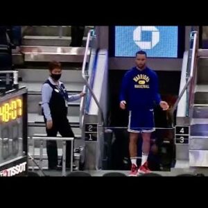 Stephen Curry’s Craziest Trick Shot From The Stands 😅