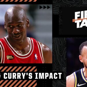 Steph’s impact on the game compared to Michael Jordan | First Take