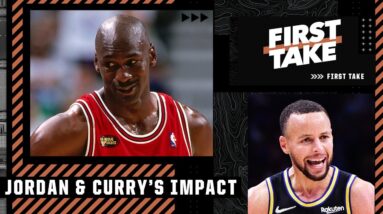 Steph’s impact on the game compared to Michael Jordan | First Take