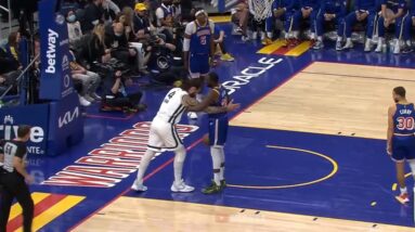 Steven Adams pissed off Draymond