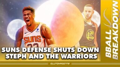 Suns Shut Down Steph And The Warriors
