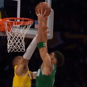 Jayson Tatum Teaches Russ To Not Jump With Him Again..😂😂