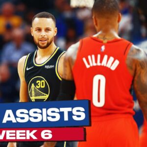 The Top Assists of NBA Week 6 #Statefarmassists