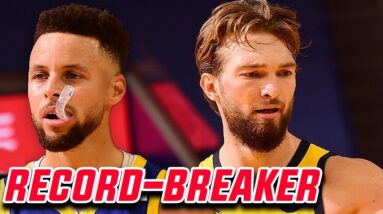 The WARRIORS vs. PACERS - CURRY makes history | NBA WARRIORS SHOW