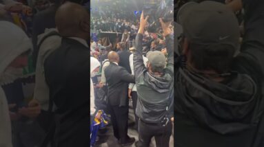 There were a lot of Steph Curry fans in Boston 👀 | #shorts