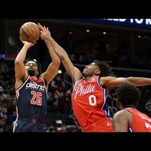 Philadelphia 76ers vs Washington Wizards - Full Game Highlights | December 26, 2021 NBA Season