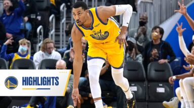 Warriors Bench Sparks Victory Over Kings | Dec. 20, 2021