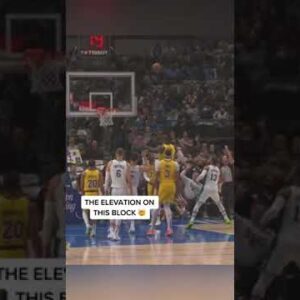 Was this a clean block or goaltend? 🤔 | #shorts