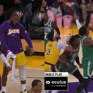 Westbrook shocks Lakers bench after powerful dunk 💥