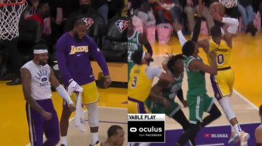 Westbrook shocks Lakers bench after powerful dunk 💥