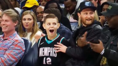 Young NBA Fan is SHOCKED To See Dame 😮