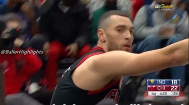 Zach Lavine Shocked By His Teammates Craziest In Game Dunk！