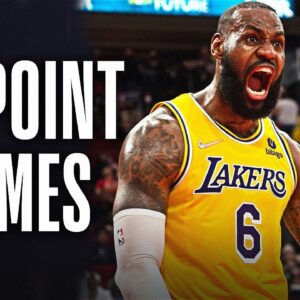 Every Time LeBron Went For 40 Points As A Laker 😠