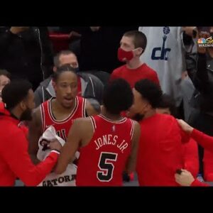 DEROZAN GAME WINNER AGAIN!!! Chicago Bulls vs Washington Wizards Final Minutes! 2021 NBA Season