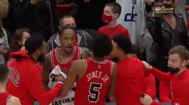 DEROZAN GAME WINNER AGAIN!!! Chicago Bulls vs Washington Wizards Final Minutes! 2021 NBA Season