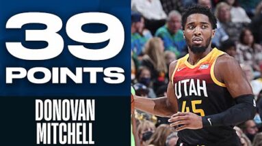 Donovan Mitchell Was Hot with 6 THREES & 39 PTS against the Timberwolves🔥
